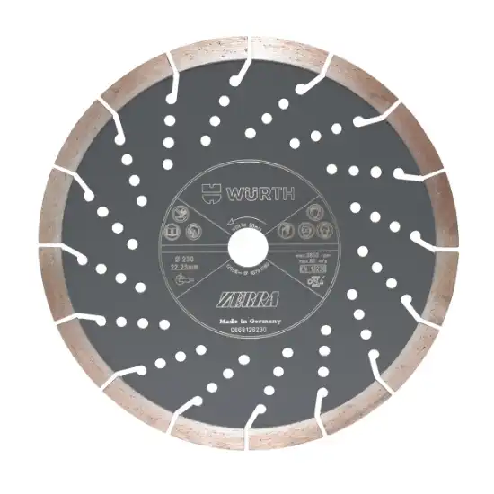Слика на Дијамантски диск за сечење за градежништво, ZEBRA