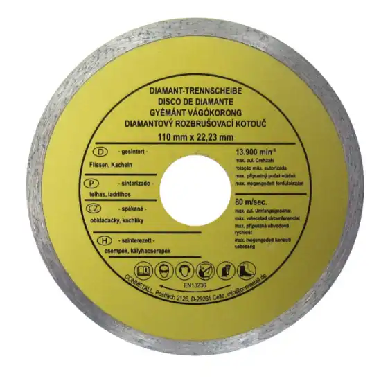 Слика на Дијамантски диск за сечење за керамика 