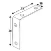 Слика на Аголник галванизиран 25x25x16mm, 20 парчиња