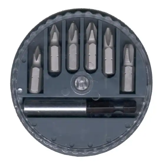 Слика на Сет битови круг PH 7 парчиња со магнетен држач