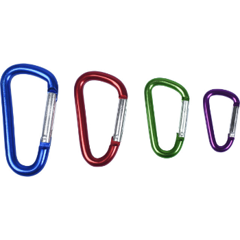 Слика на Алуминиумски куки за прицврстување 4 парчиња во боја