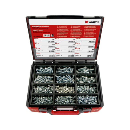 Слика на Сет 6-аголни завртки, DIN933, 8.8, 685 пар.