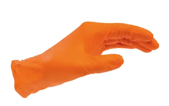 Слика на Nitrile Strong ракавици, портокалови, вел.M