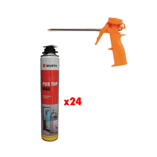 Слика на PUR TOP MAX+Пиштол за пур пена ECO