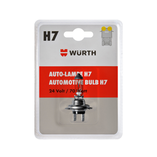 Слика на Сијалица H7 - 24V 70W - Pх26D, Standard, Blister 1