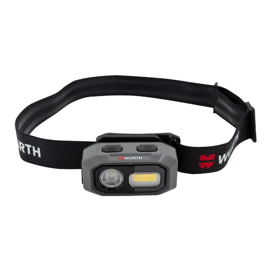 Слика на LED лампа за на глава со сензор, ACCU 5W