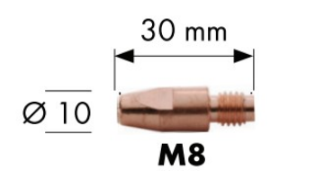 Слика на Контакт проводница за MB26KD/36KD/MB501D, М8