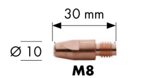 Слика на Контакт проводница за MB26KD/36KD/MB501D, М8