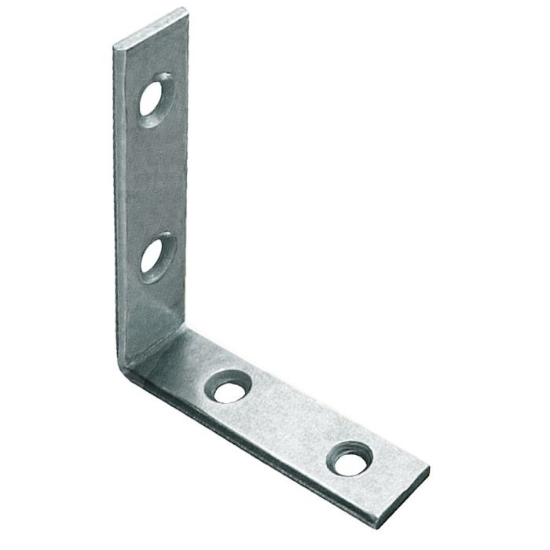 Слика на Аголна врзна плочка, галванизирана