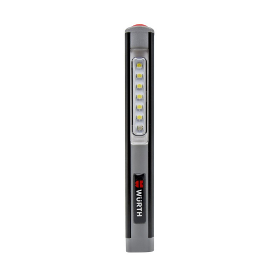 Слика на ACCU LED светилка PEN, 6+1 LED C-USB, 3+1W