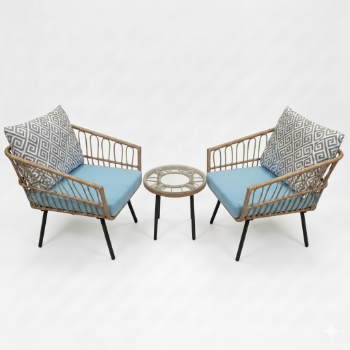 Слика на Rattan сет, 3 дела