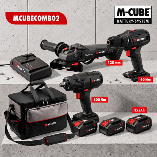 Слика на M-Cube ABS+ASS+AWS 3x5Ah